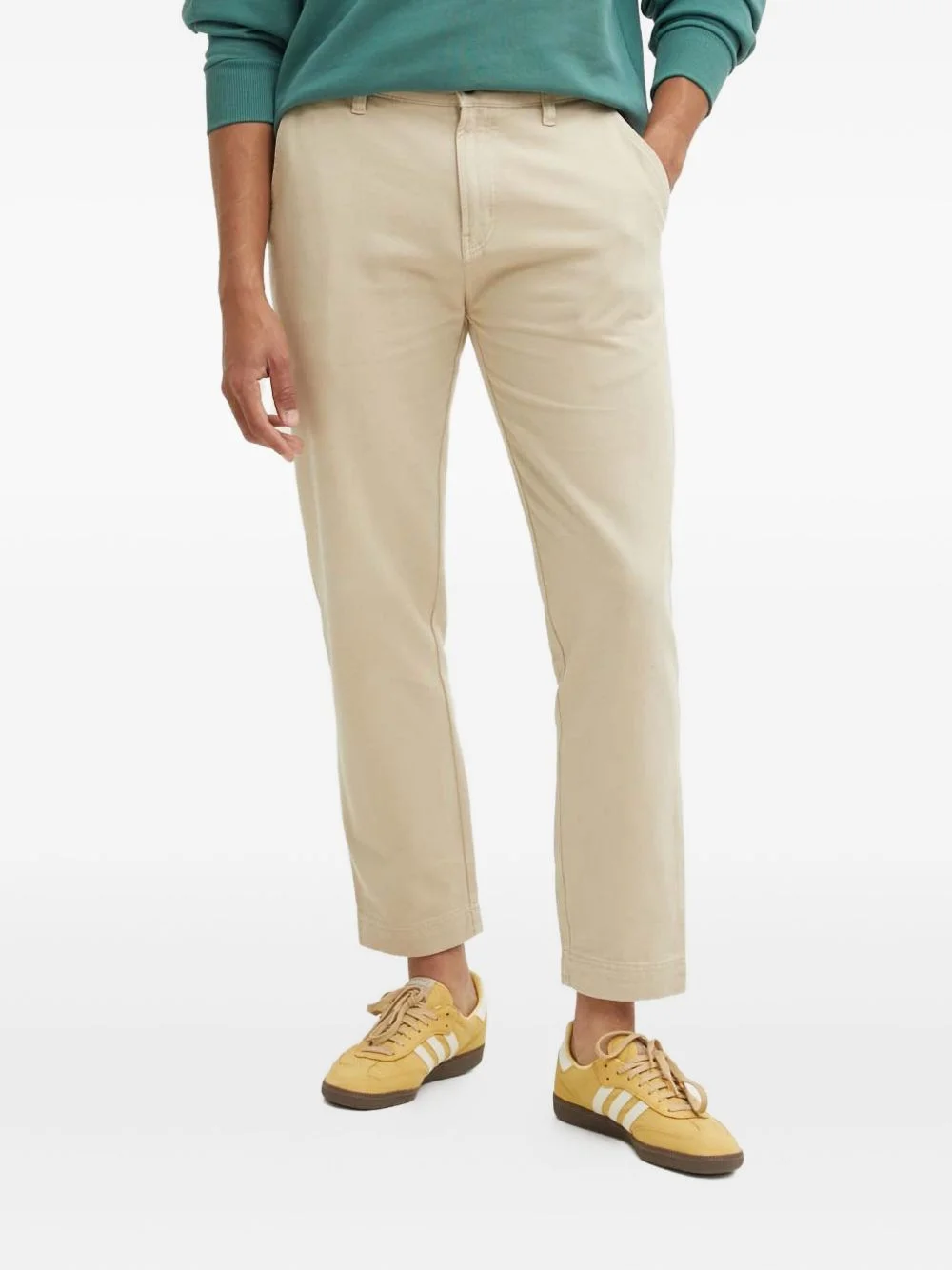 back-pocket trousers - 1