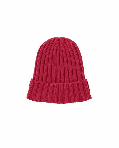 visvim KNIT CAP COTTON RED outlook