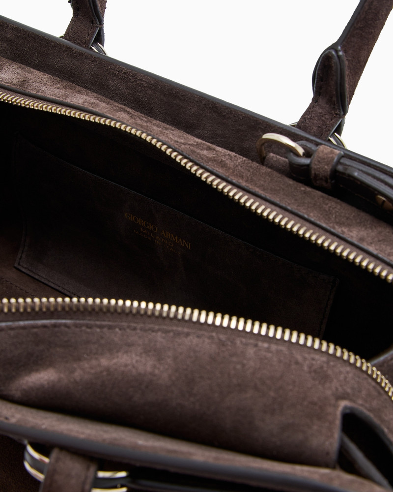 SUEDE BAULETTO BAG 4