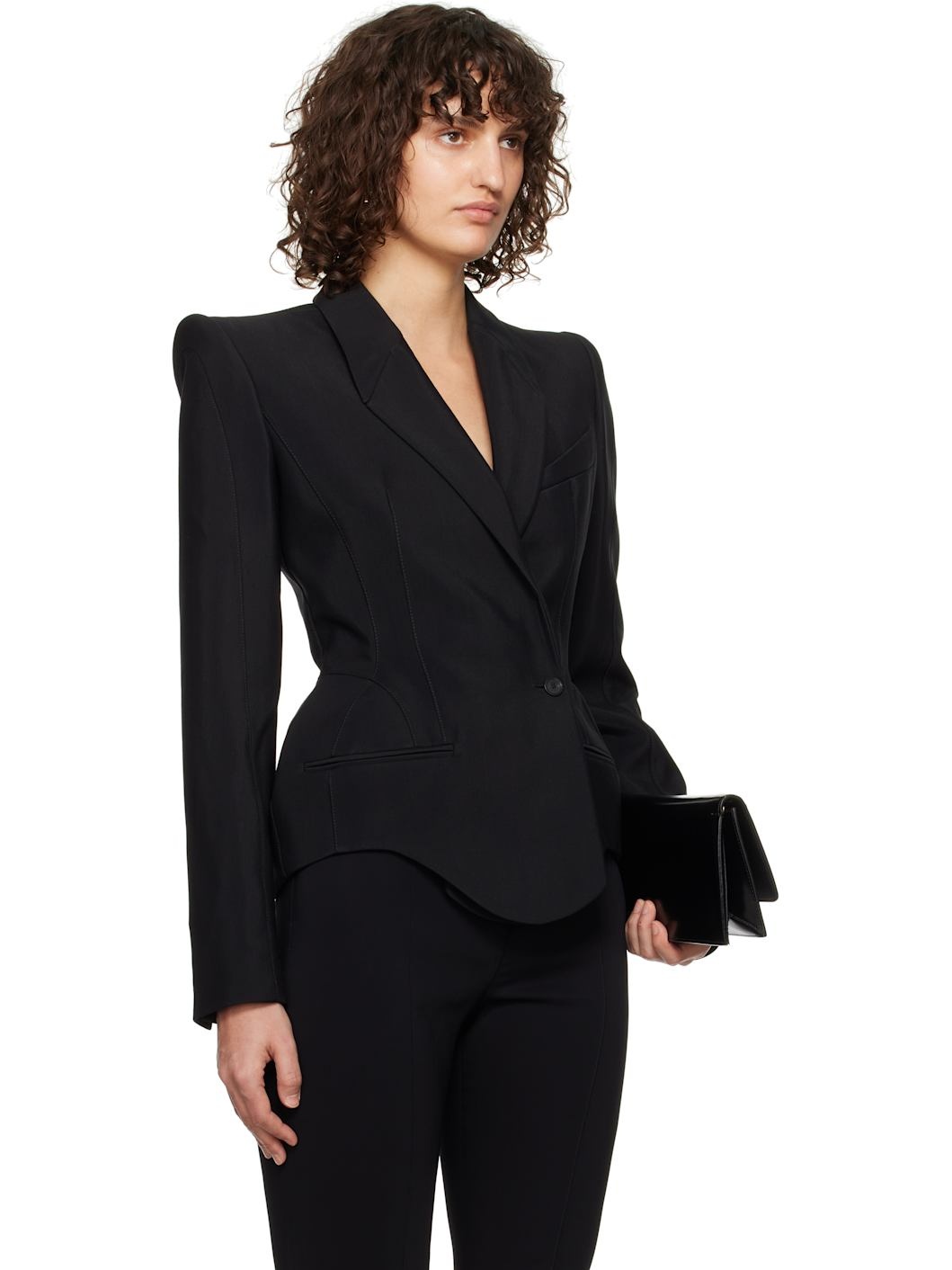Black Signature Blazer - 2