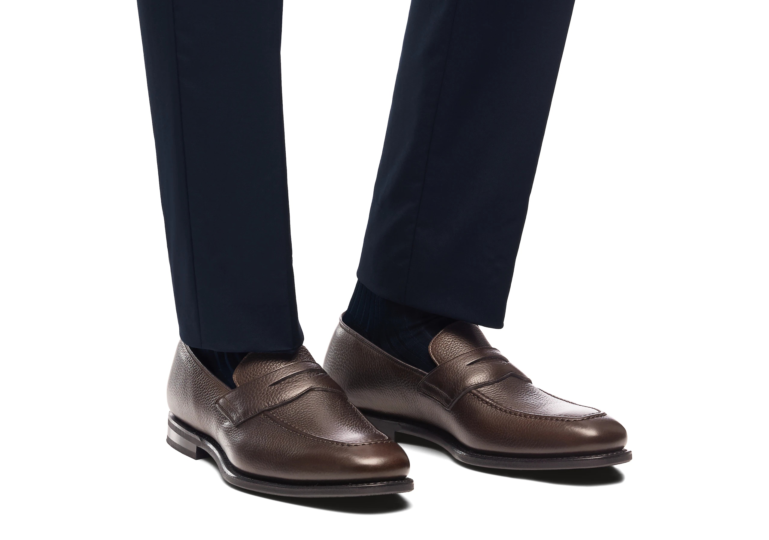 Corley
Soft Grain Calf Loafer Ebony - 5