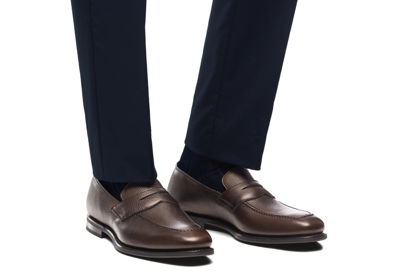 Corley
Soft Grain Calf Loafer Ebony 5