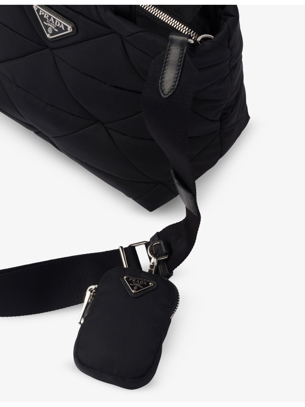 Padded Re-Nylon tote bag - 5