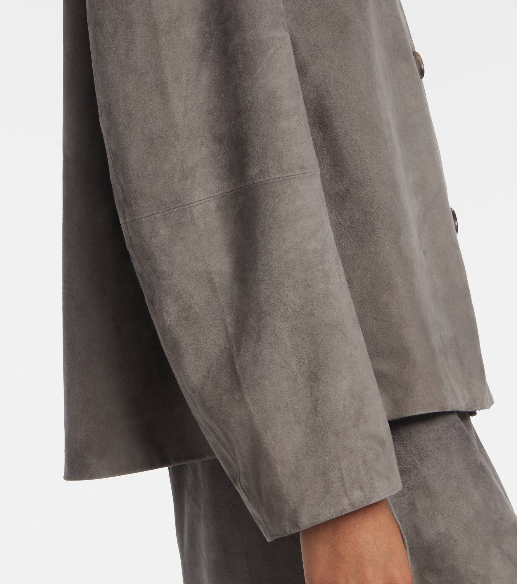 Suede overshirt - 5