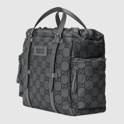 GUCCI Medium GG ripstop tote bag outlook