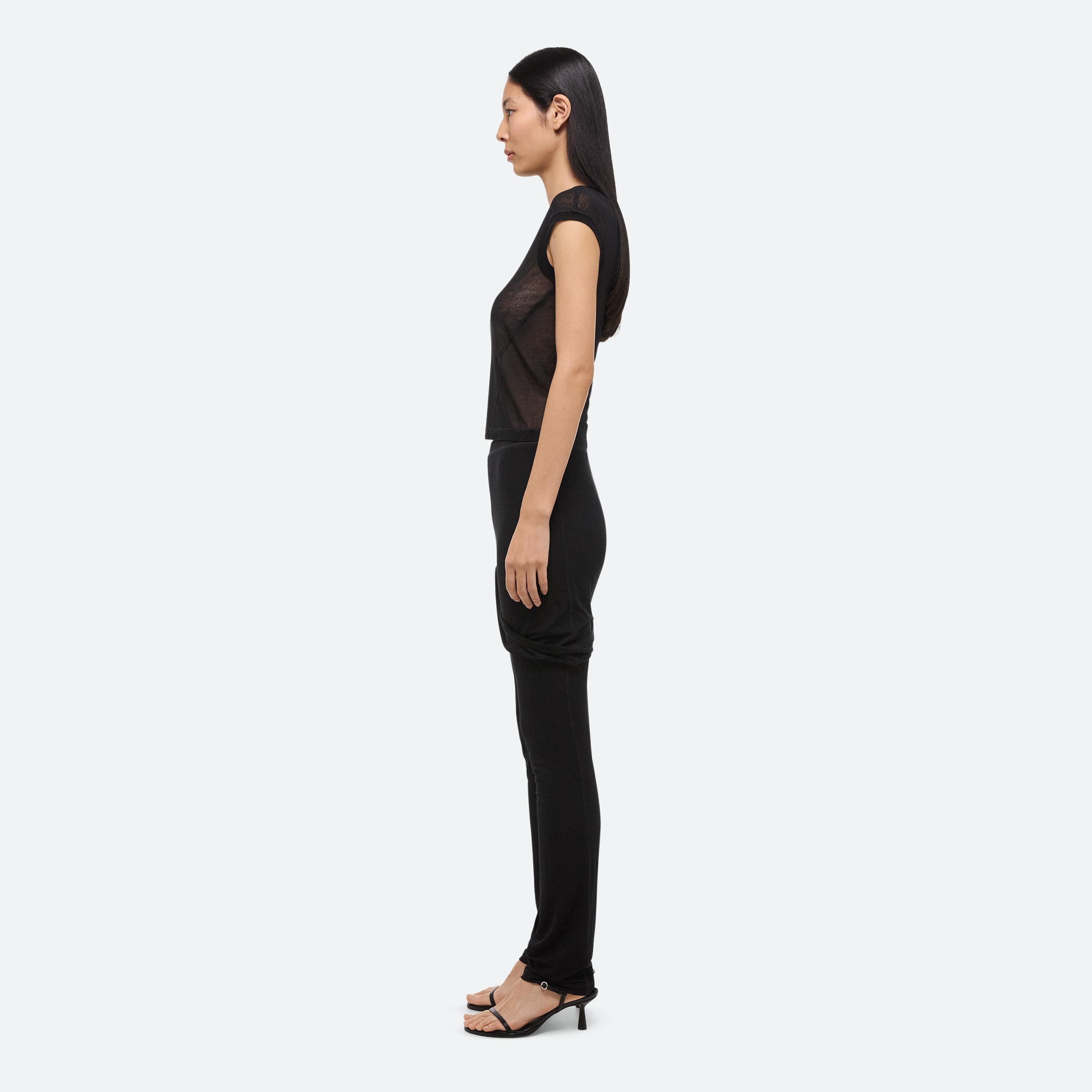TWISTED SHEER TEE - 4