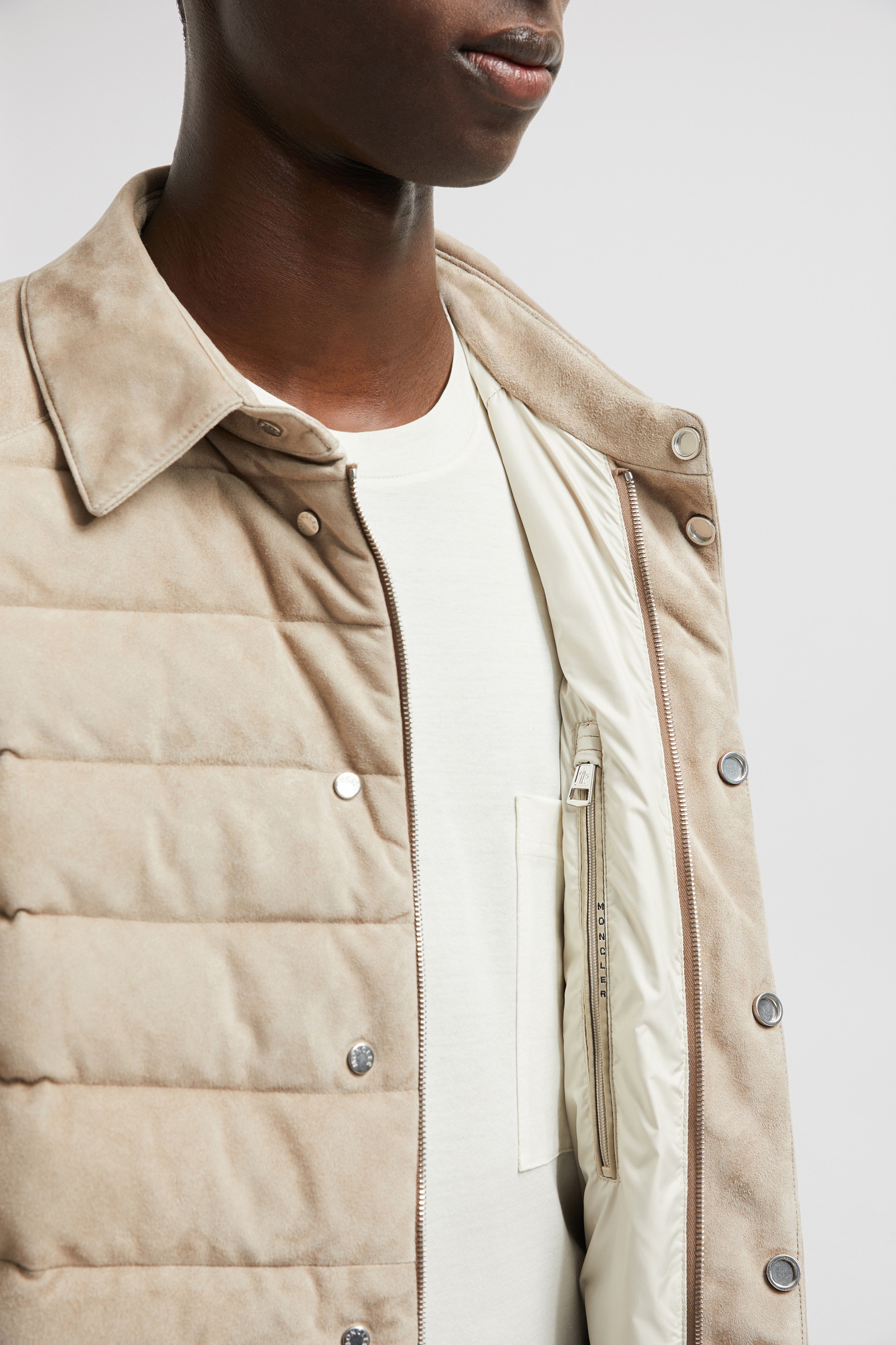 Etale Suede Down Shirt Jacket - 6