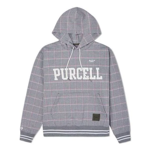 Converse x Todd Snyder Crossover Series Plaid Po Sports Pullover Couple Style Gray 10023349-432 - 1
