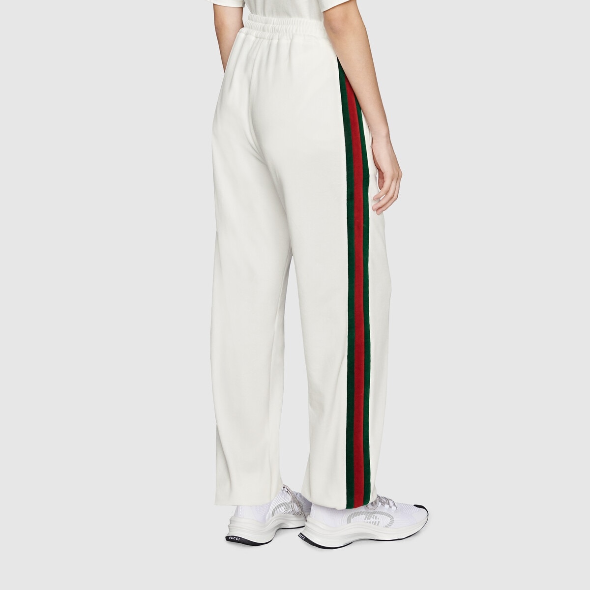 Cotton jogging pant with Web - 4