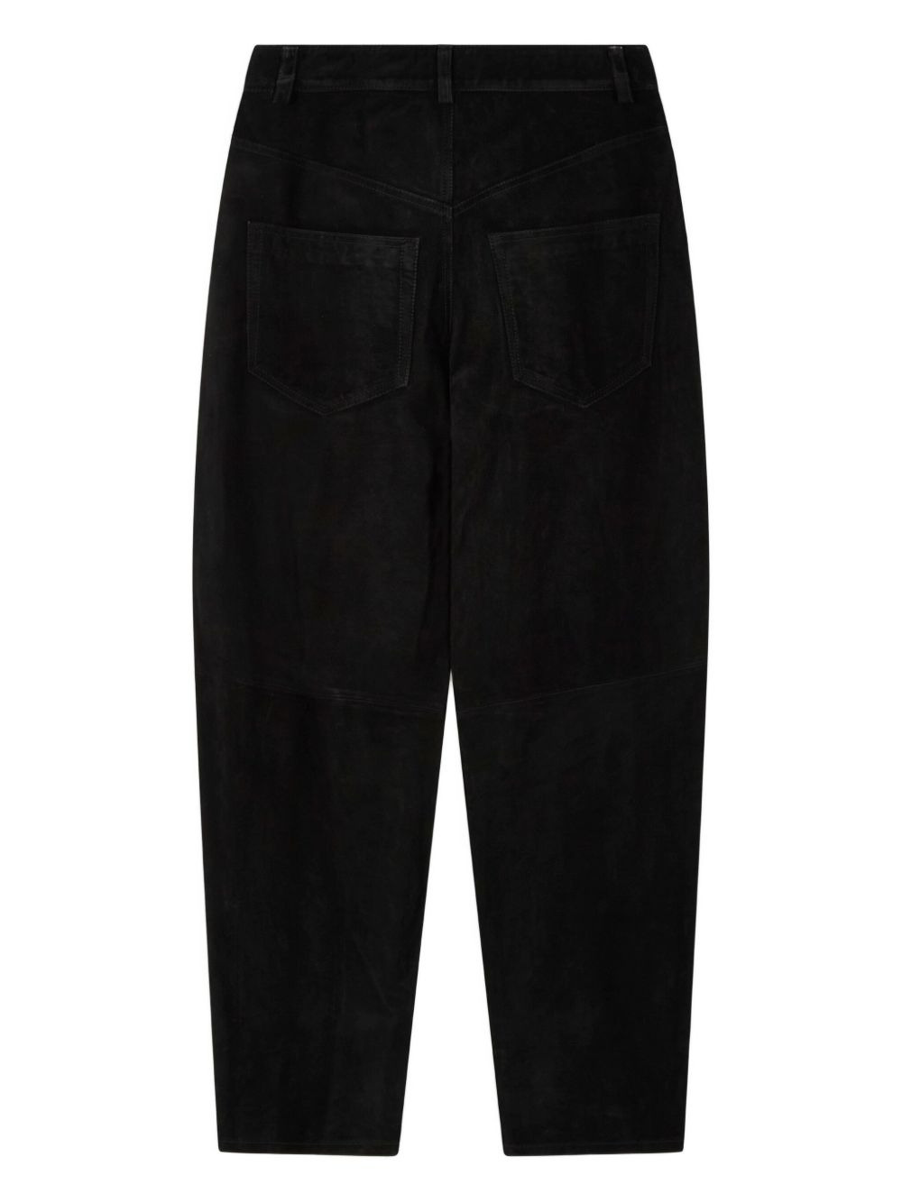 suede trousers - 2