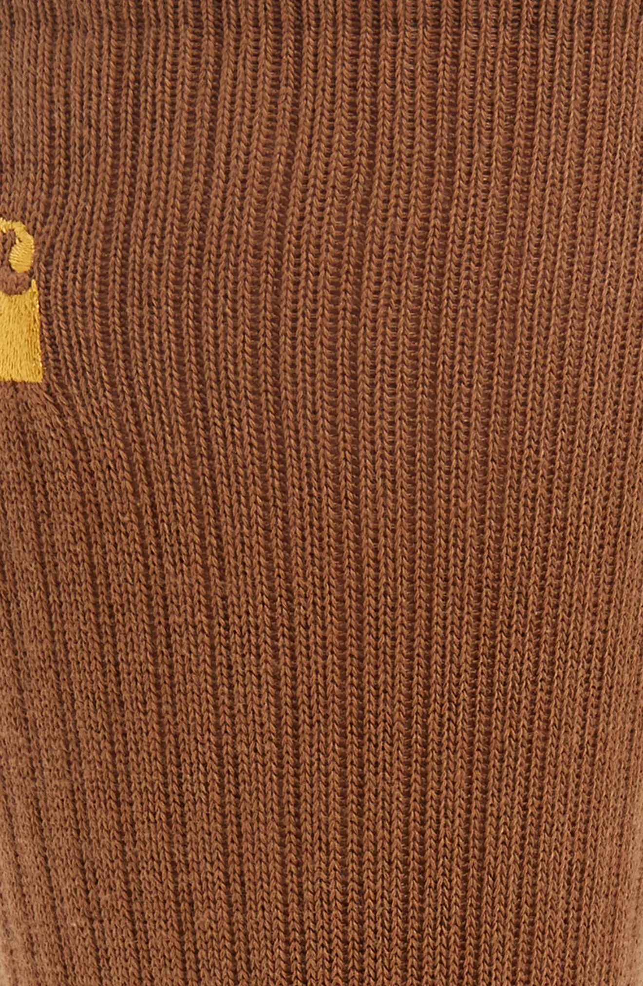 Chase Crew Socks in Tamarind /Gold - 2