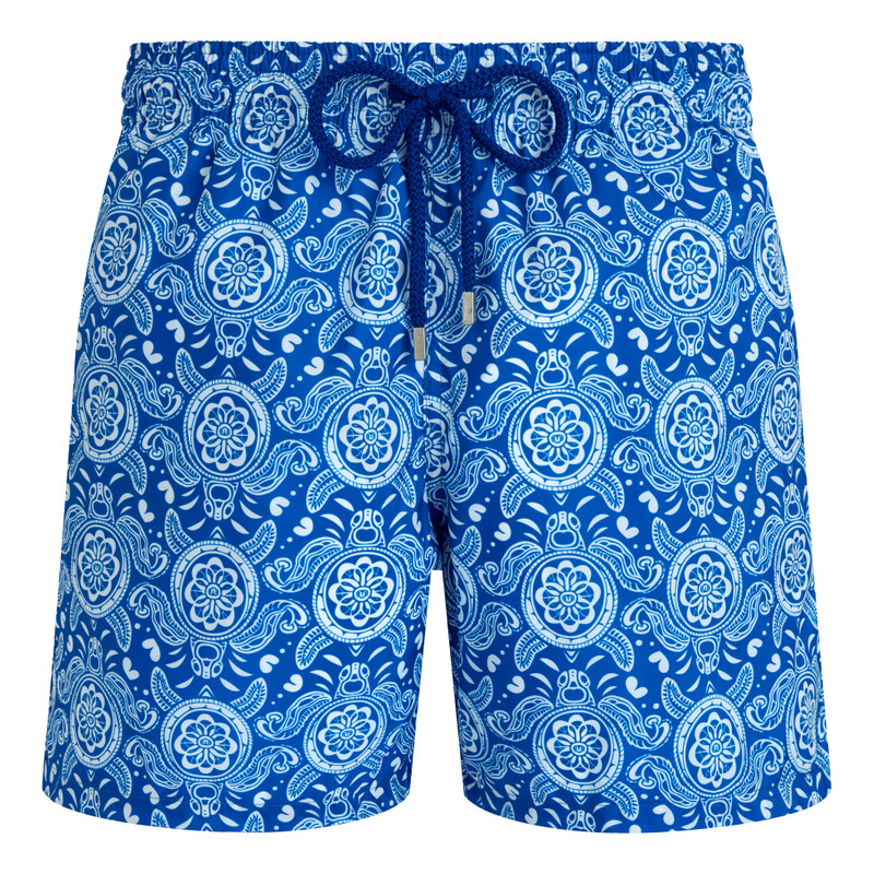 Men Ultra-Light and Packable Swim Trunks Tribal Turtles - 1
