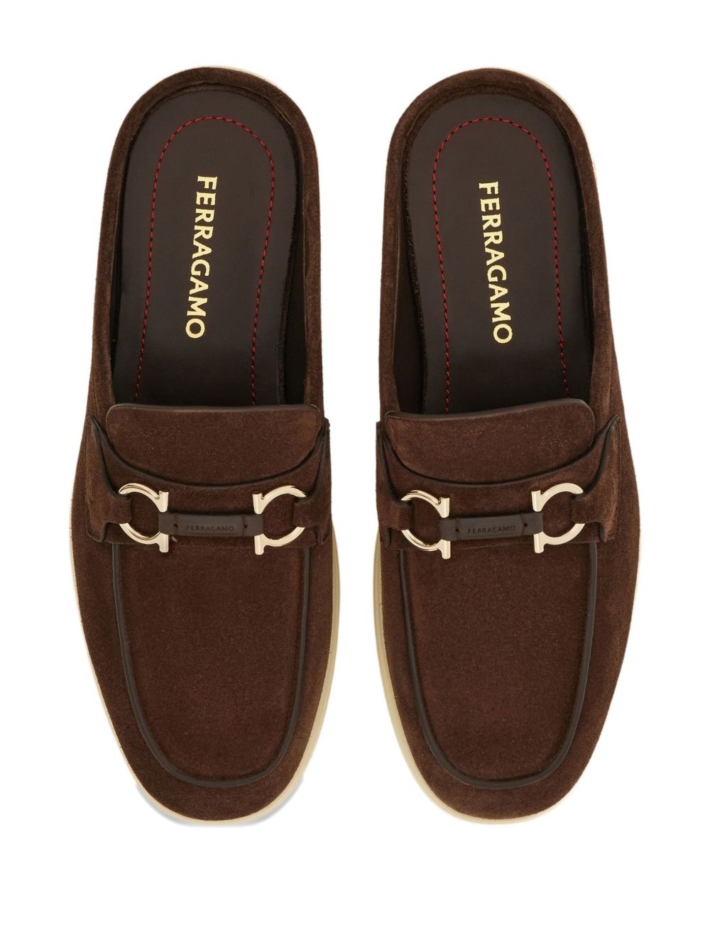Gancini buckle loafers - 4
