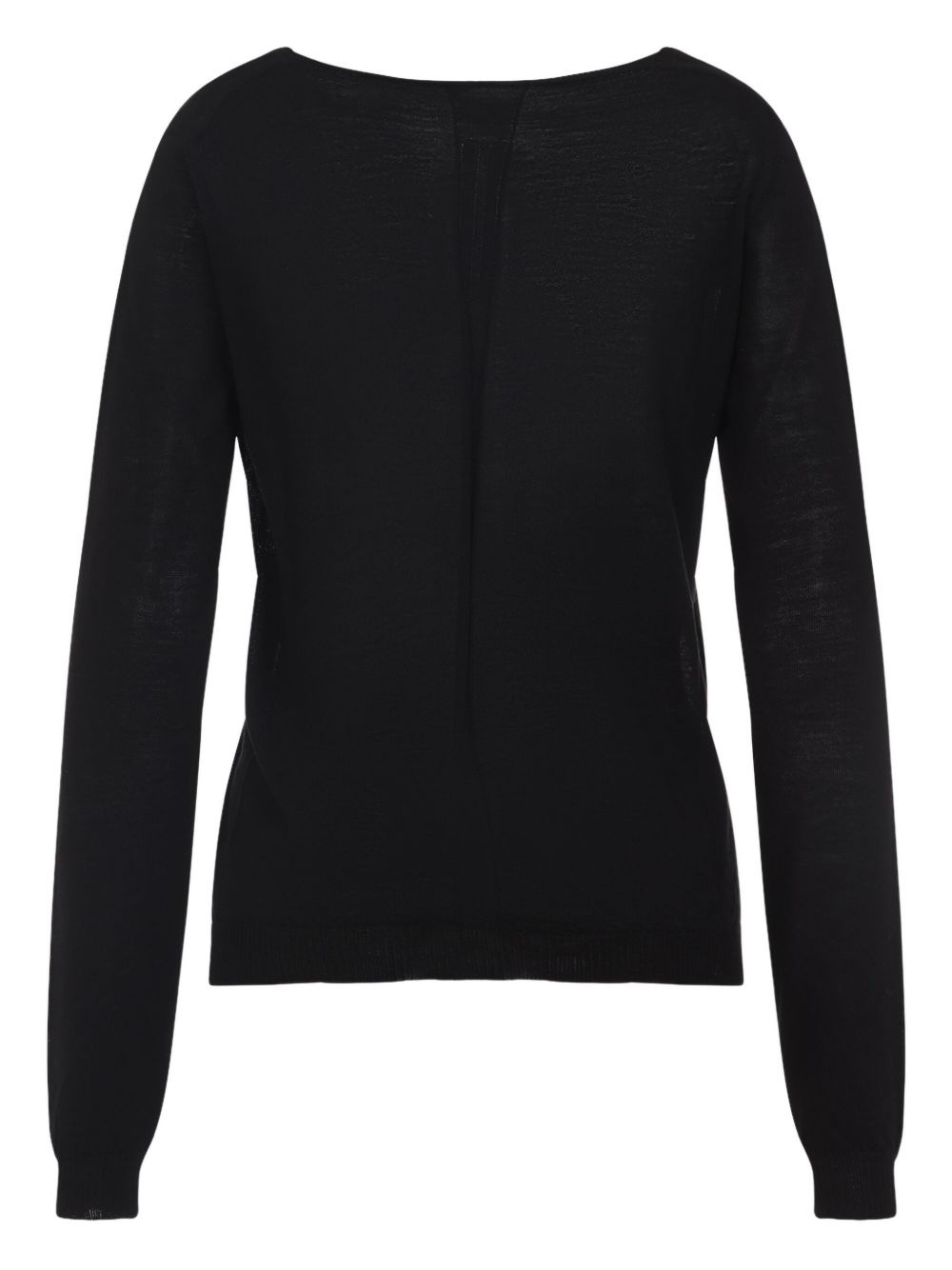 V-neck wool sweater - 2