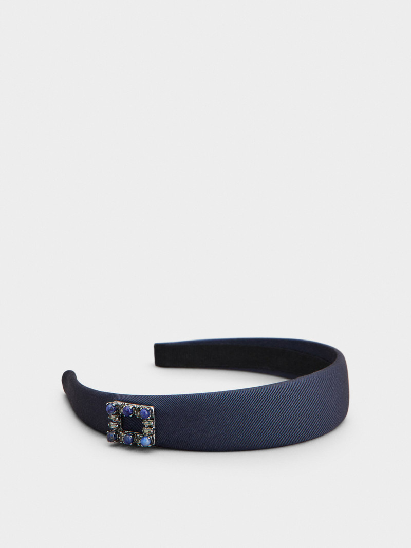 Roger Vivier Très Vivier Hairband in grosgrain outlook