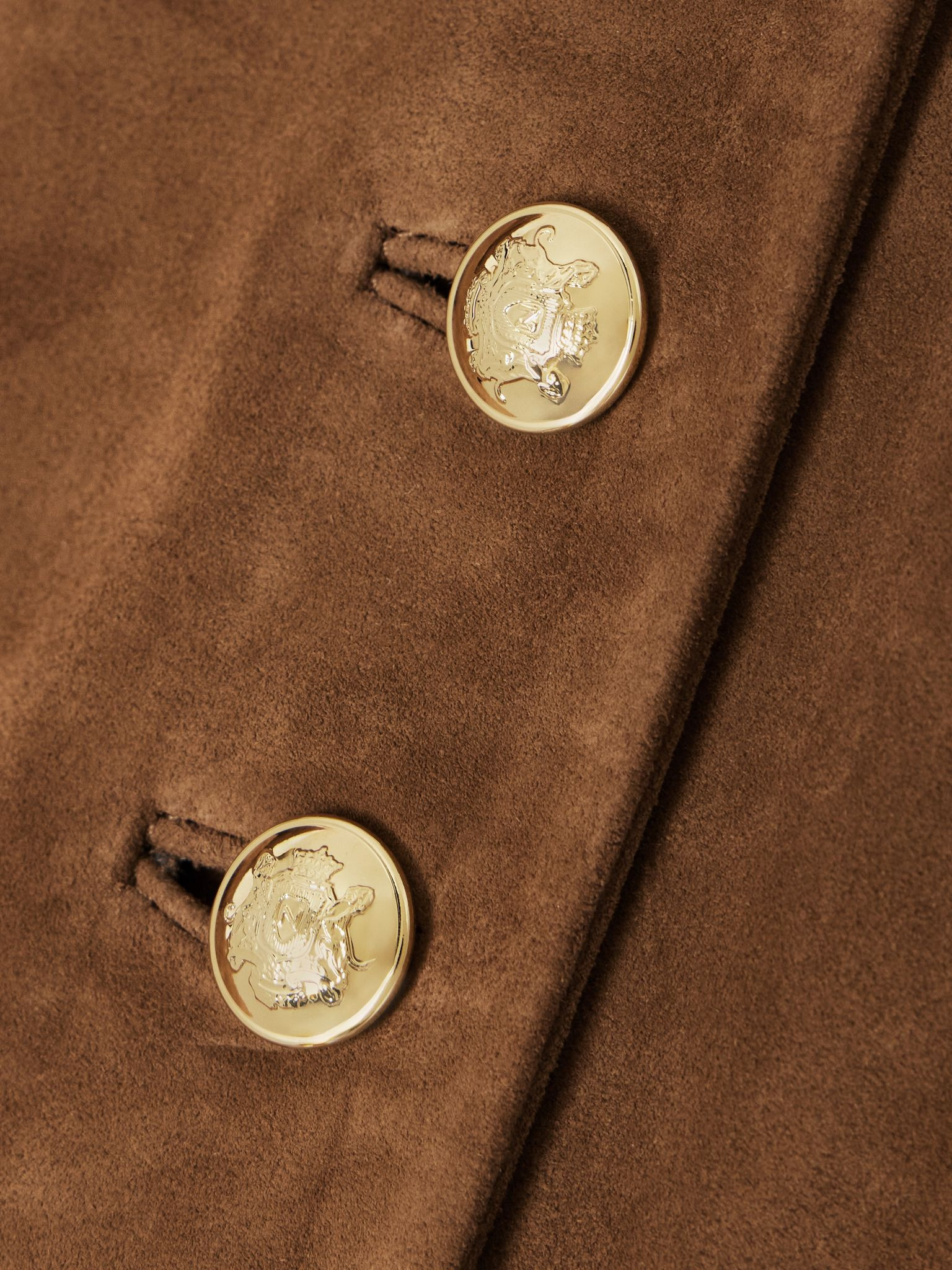 Nanon suede jacket Tan - 5