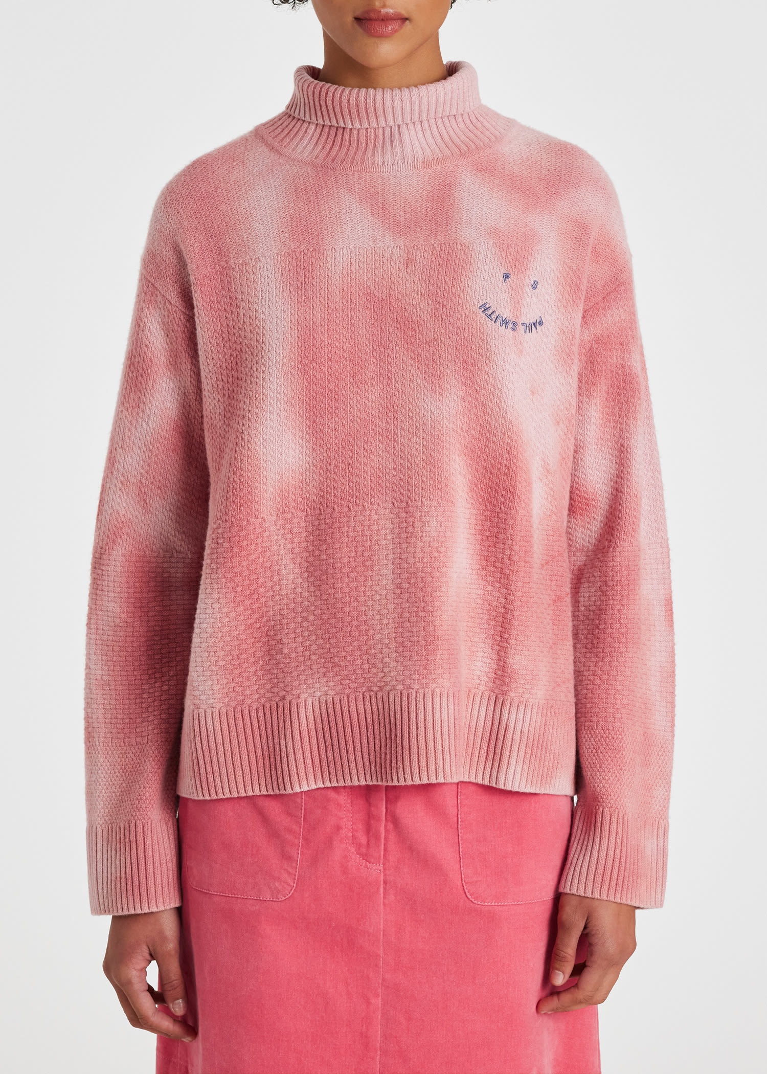 'Happy' Tie Dye Sweater - 3