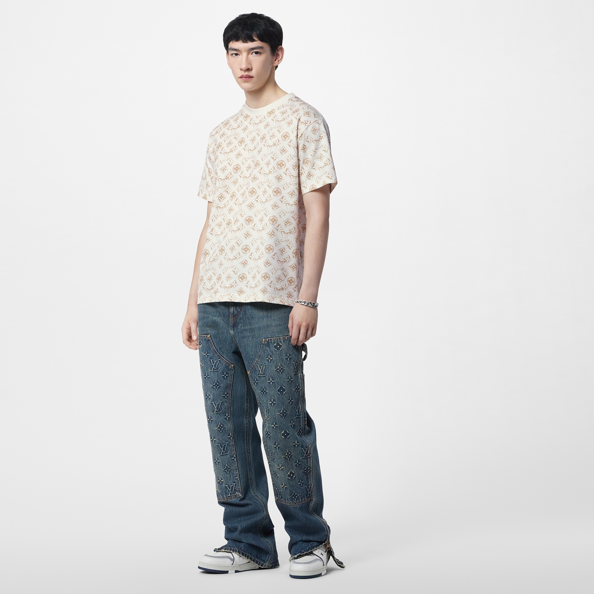Monogram Cotton T-Shirt - 2