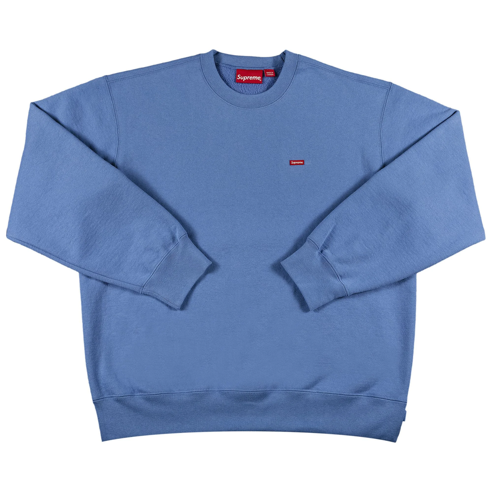 Supreme Small Box Crewneck 'Light Blue' - 1