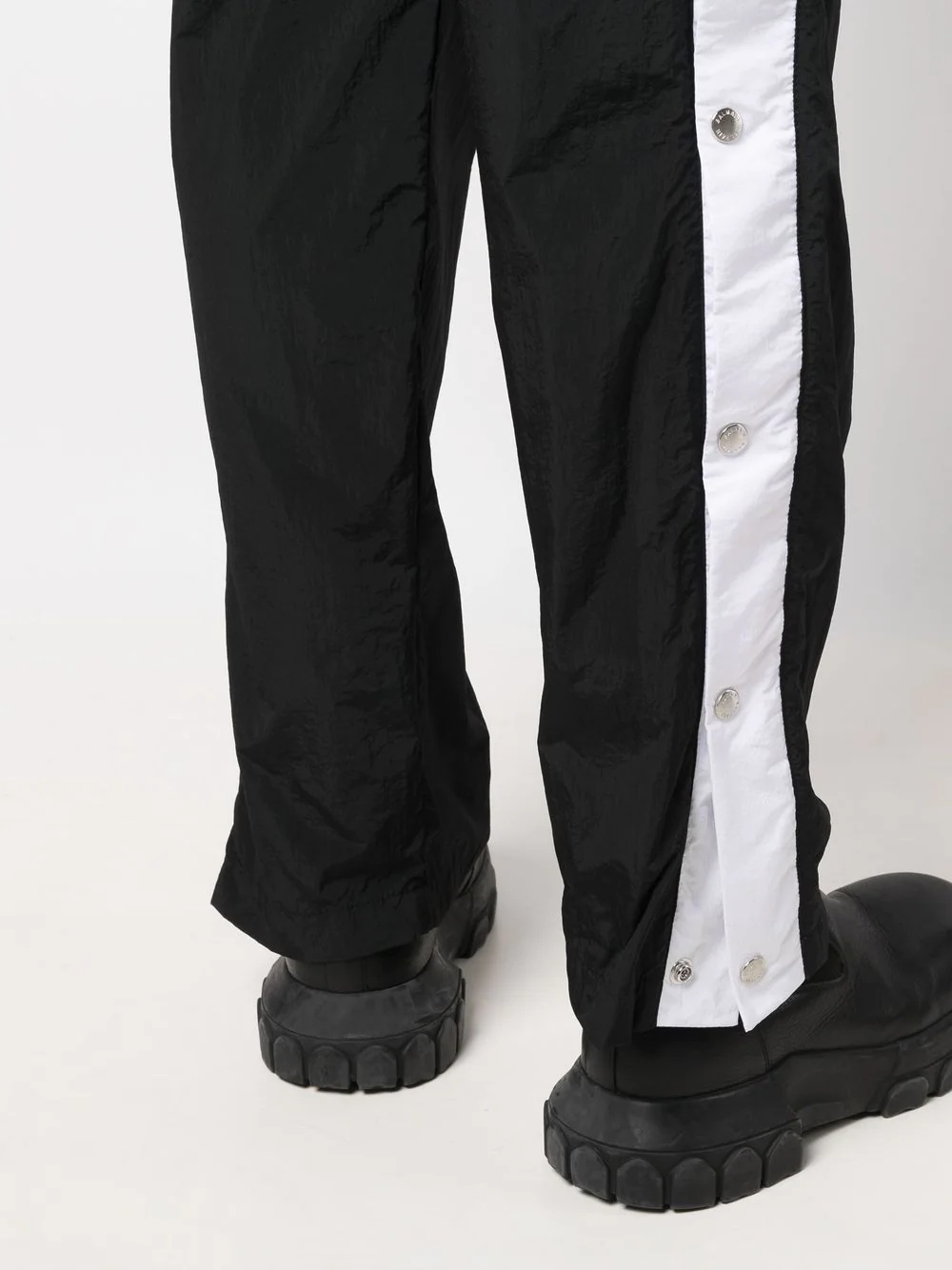 side snap-button track trousers - 5