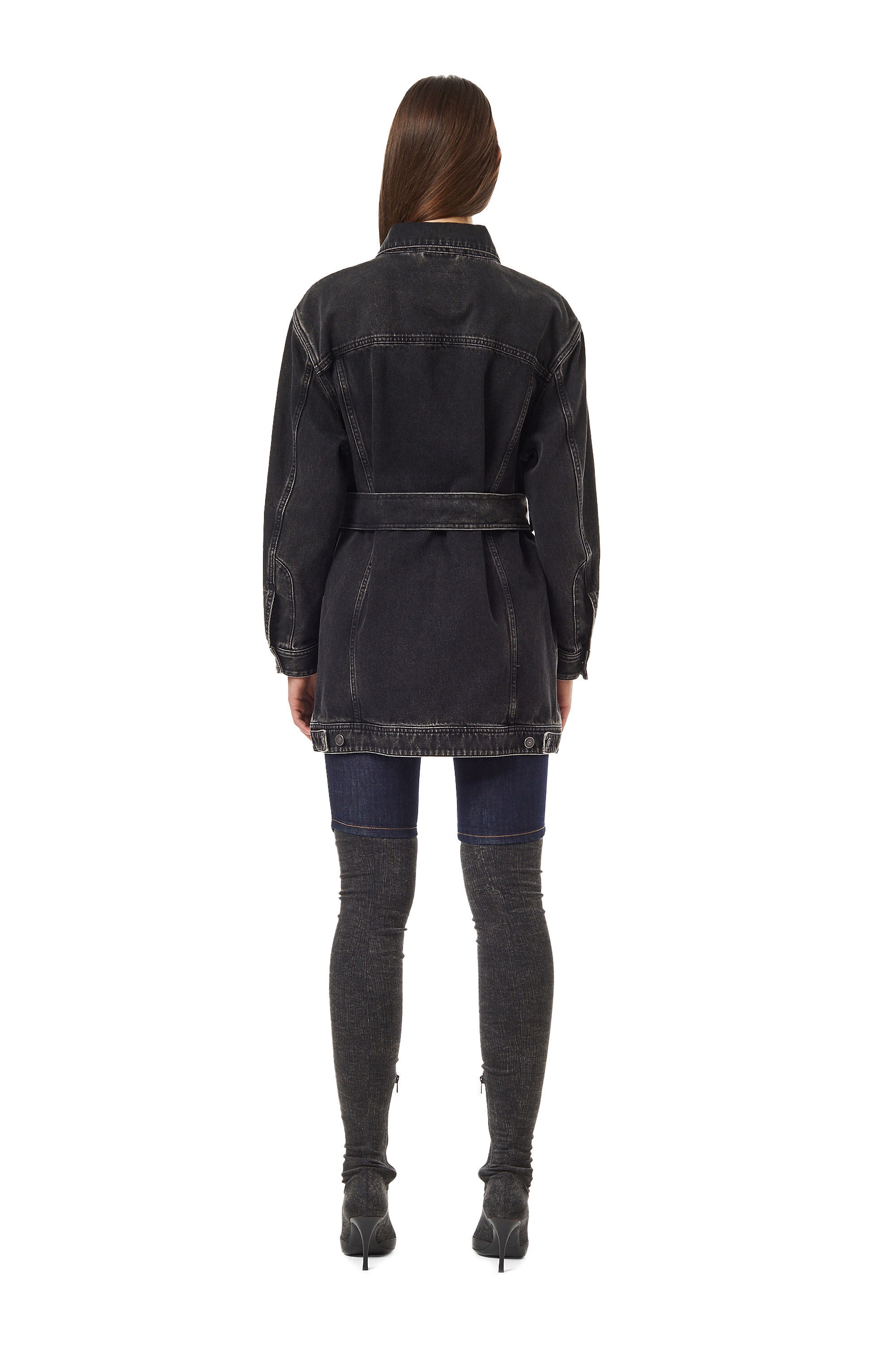 DE-FLAMINIA TRUCKER COAT - 5