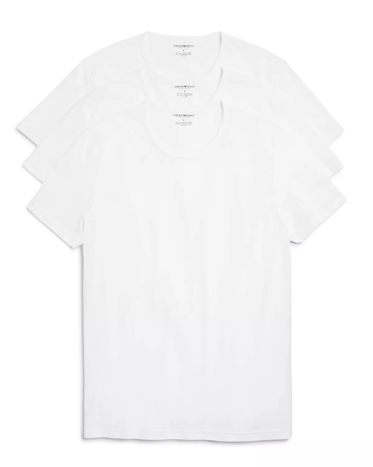 Pure Cotton Crewneck T-Shirts - Pack of 3 - 1