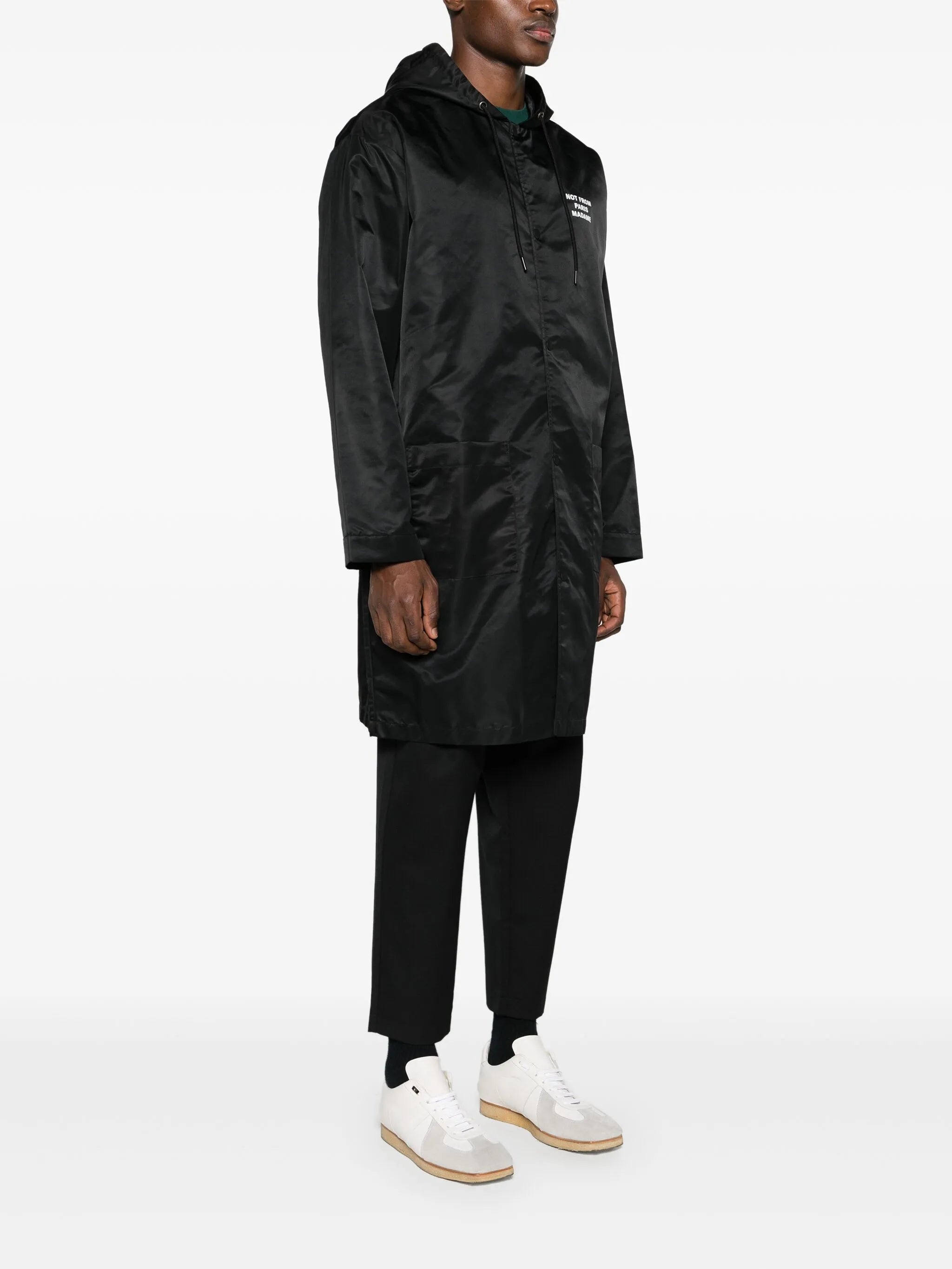 Drole De Monsieur Press-stud Hooded Parka - 2