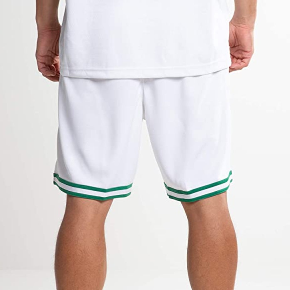 Nike NBA limited SW Fan Edition Boston Celtics Basketball Shorts White AJ5586-100 - 4