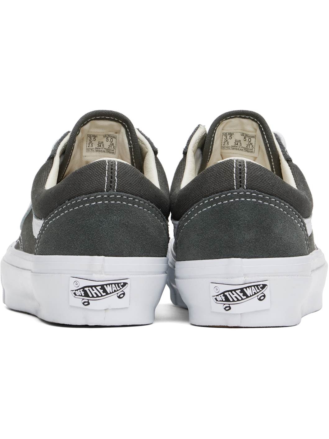 Gray Premium Old Skool Sneakers - 2