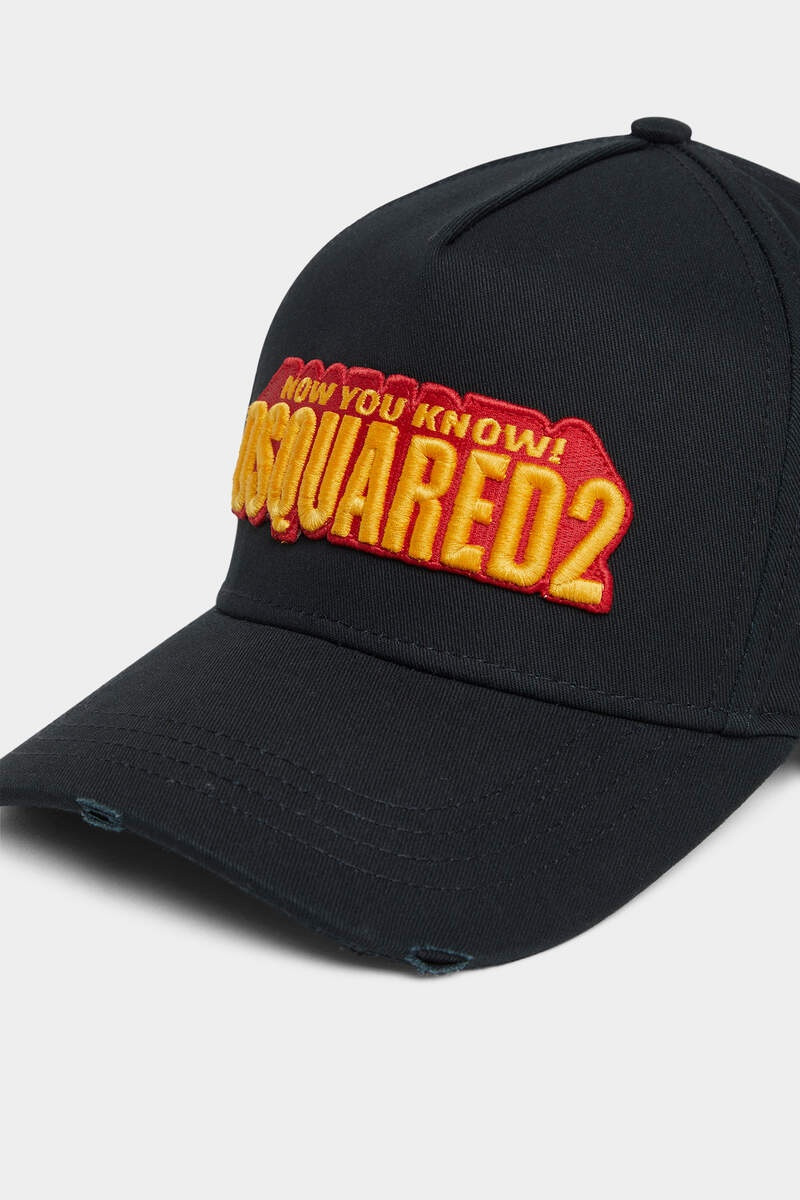 DSQUARED2 SLOGAN BASEBALL CAP 5