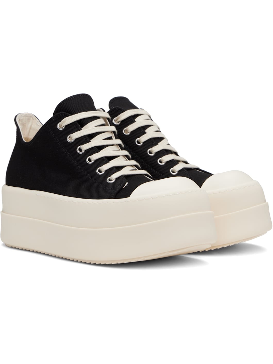 Black Hollywood Double Bumper Low Sneaks Sneakers - 4