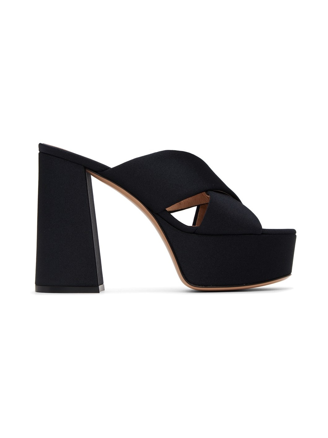 Black Sheridan Platform Sandals - 1