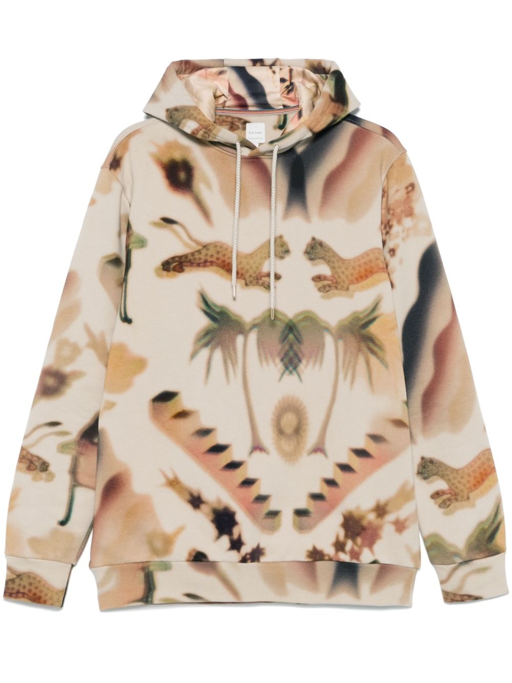 graphic-print hoodie - 1