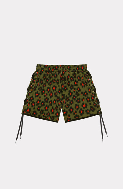 KENZO ‘Hana Leopard’ shorts outlook