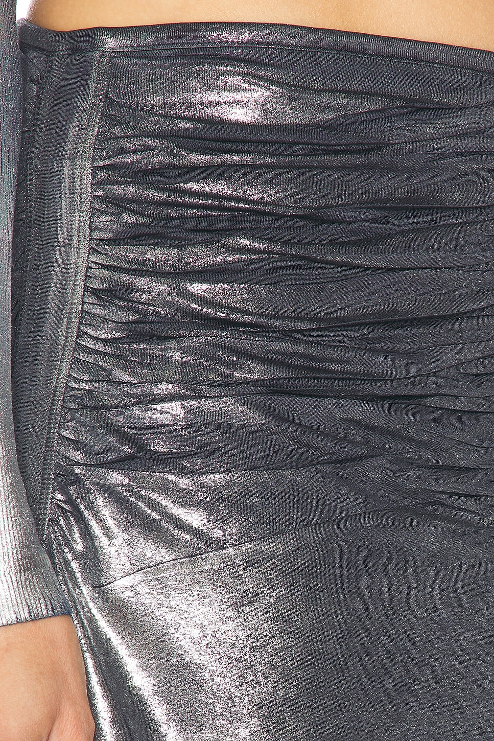 Gathered Mini Skirt - 6