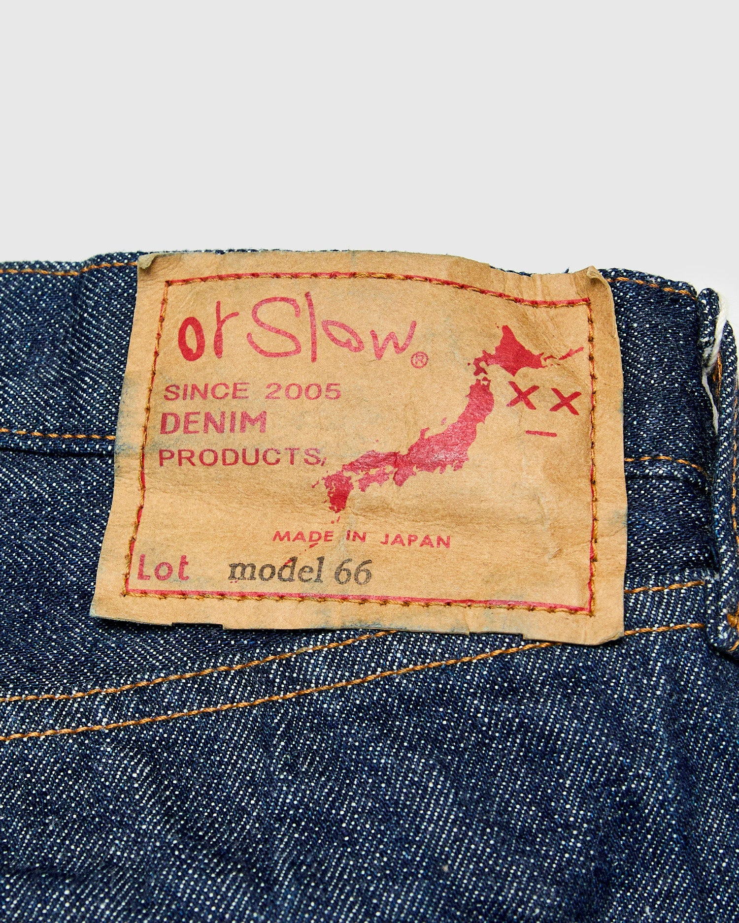 "Model 66" 14oz Selvedge Denim - Straight Fit - 5