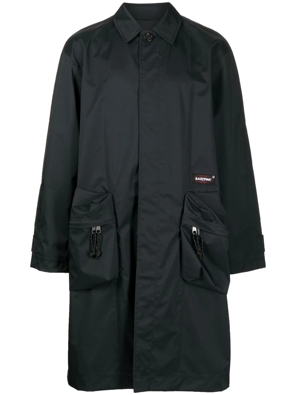 x Eastpak patch-pocket coat - 1