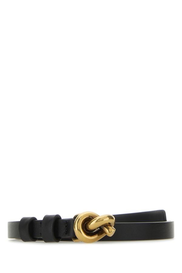 ベルト Bottega Veneta Bottega Veneta Black Leather Belt Bottega Veneta Leather Belt | Saks Fifth Avenue