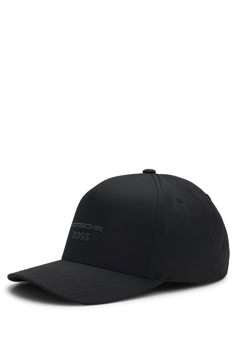 PORSCHE X BOSS TWILL CAP WITH LOGO DETAIL 1