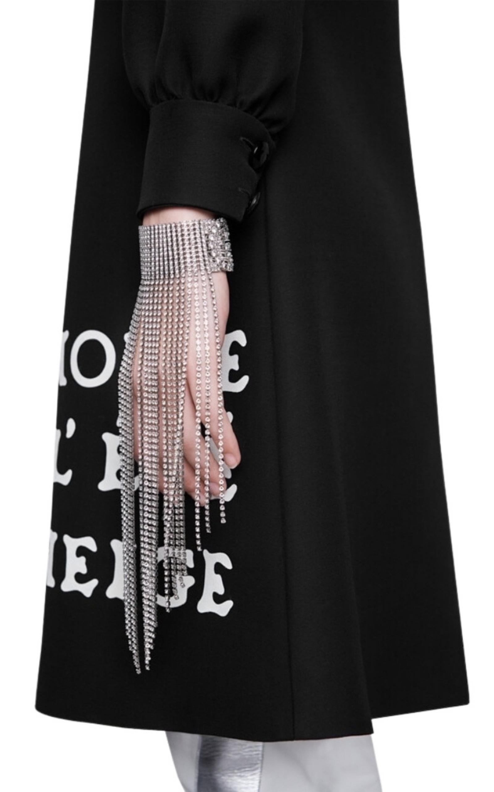 Crystal-embellished Fringe Bracelet - 2