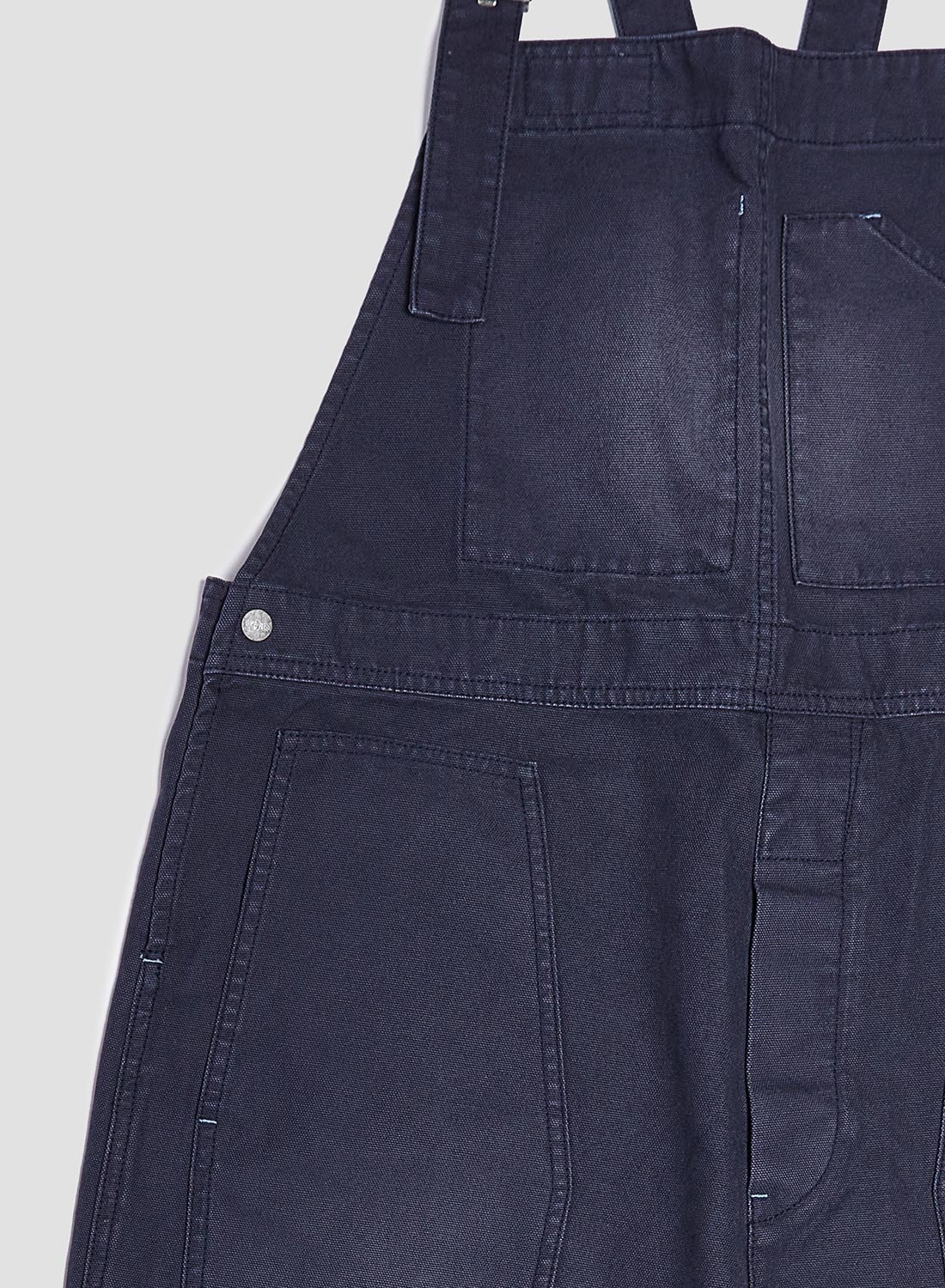 Lybro Dungaree Canvas in Black Navy - 7