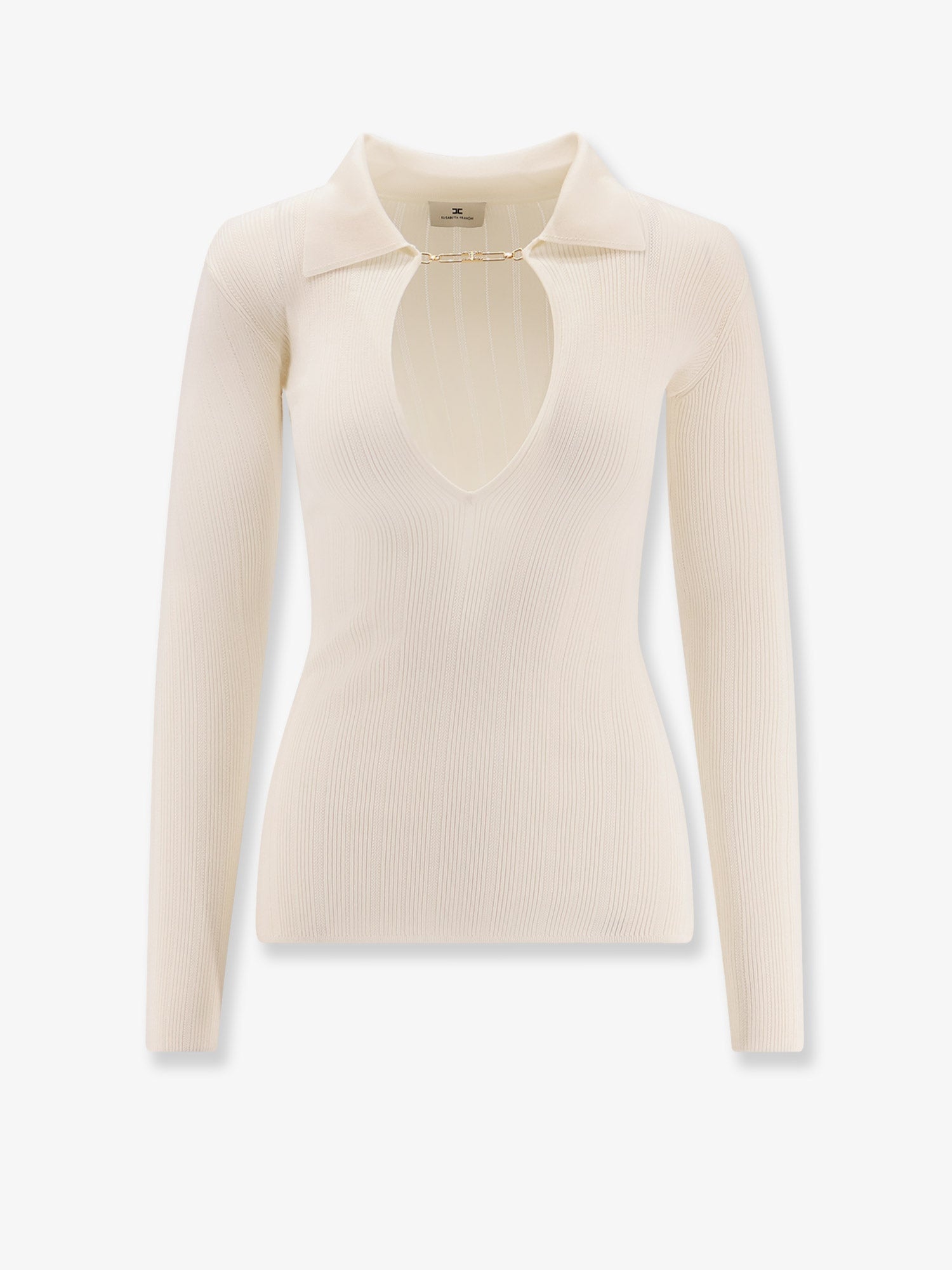 ELISABETTA FRANCHI - Elisabetta Franchi Lyocell Blend Sweater - 1