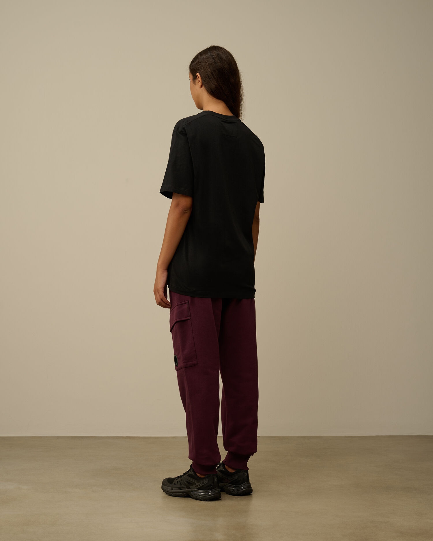Diagonal Raised Fleece Cargo Sweatpants - 6