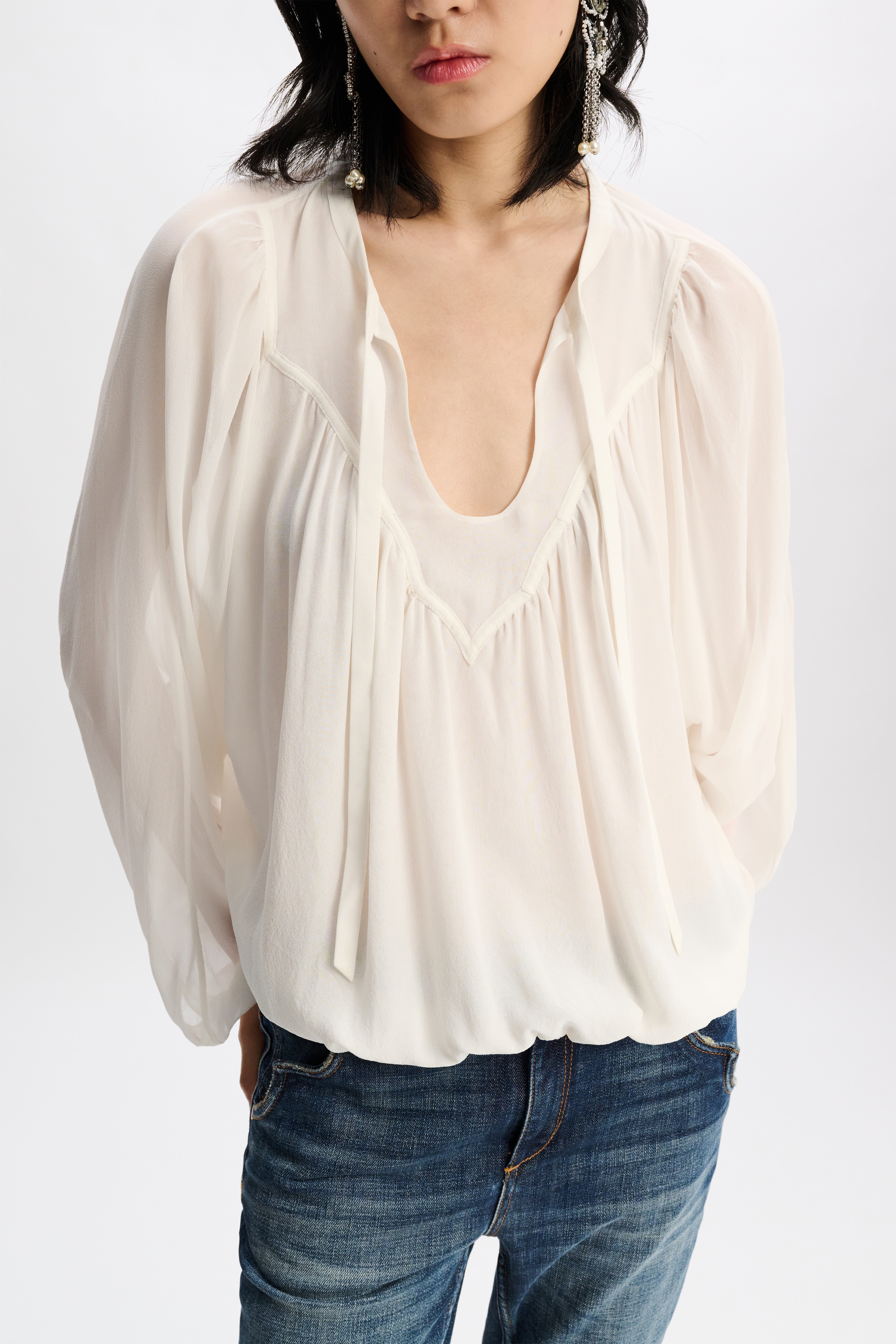 SHEER DREAMS blouse - 6