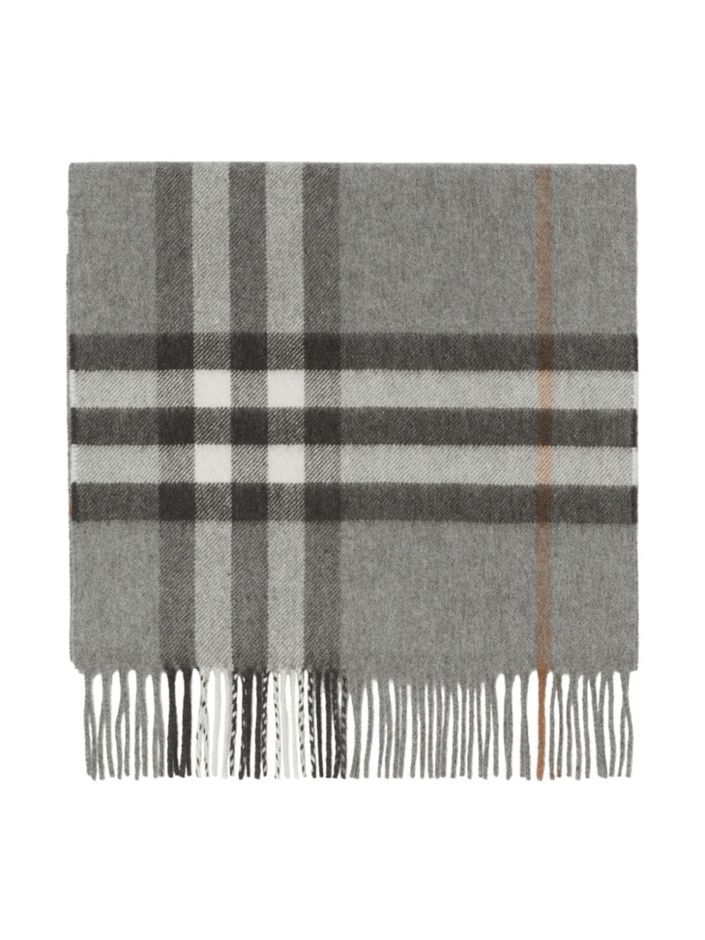 House Check cashmere scarf - 2