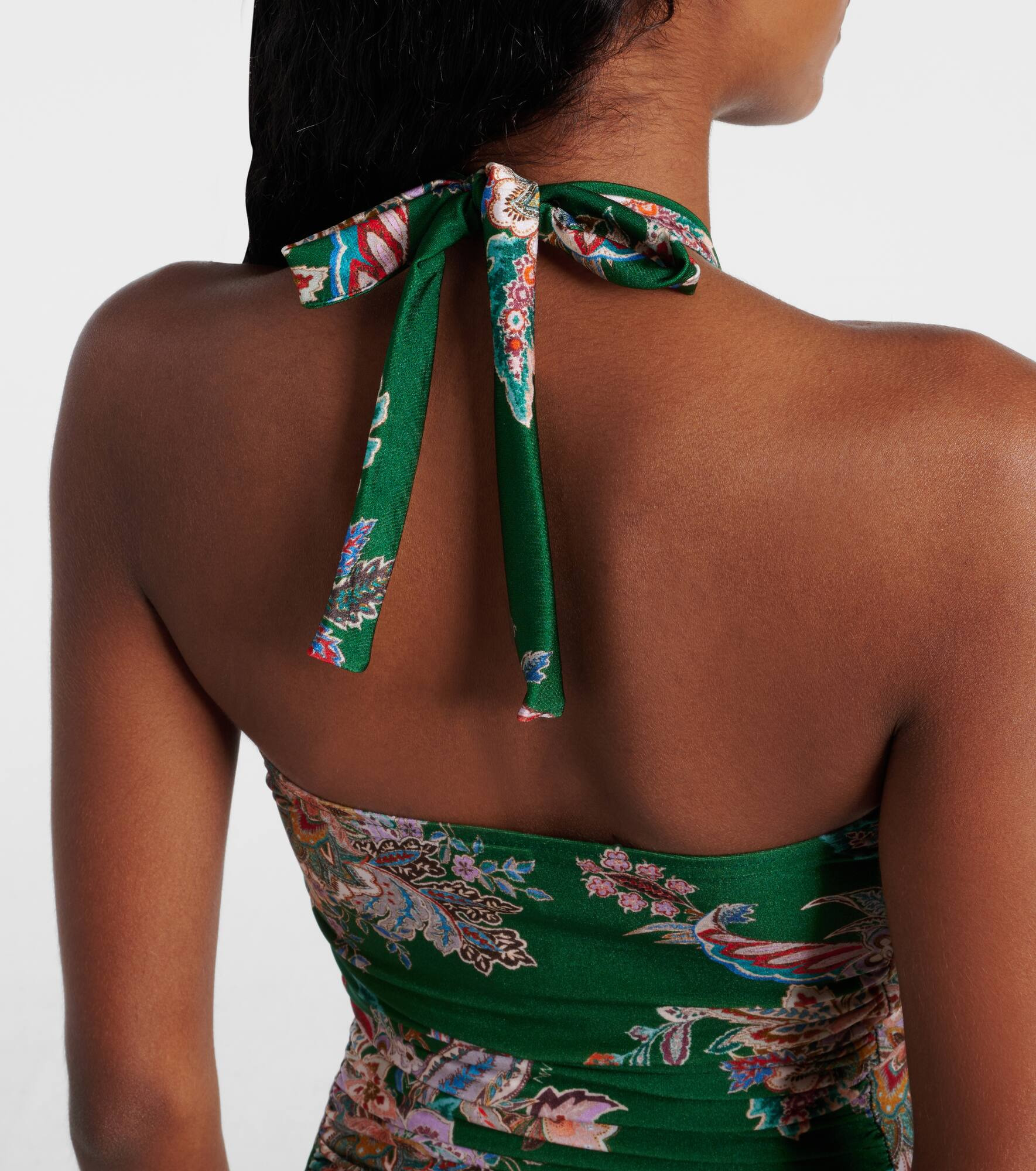 Rhiannon paisley ruched swimsuit - 6