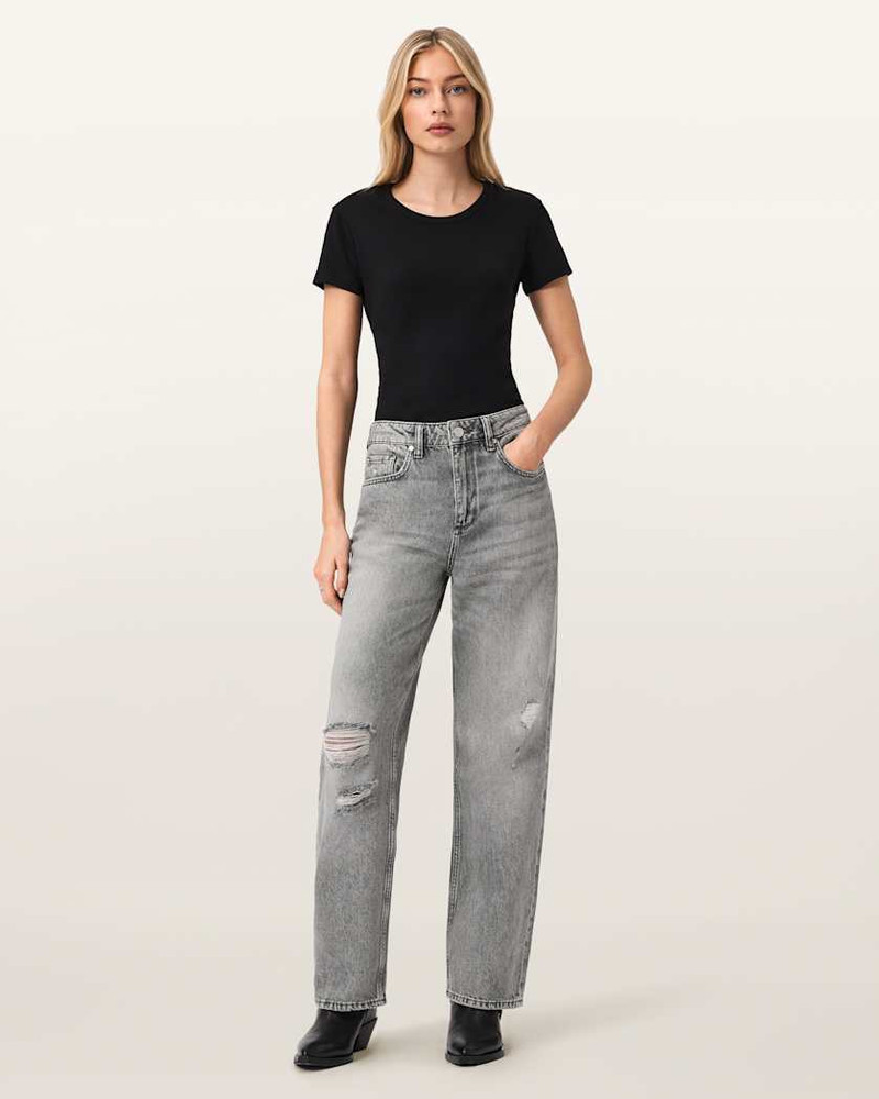 BROOKLYN STRAIGHT LEG DENIM JEANS 5