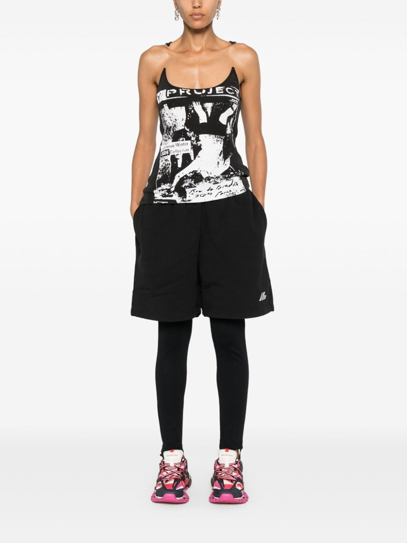 BALENCIAGA logo-print shorts outlook