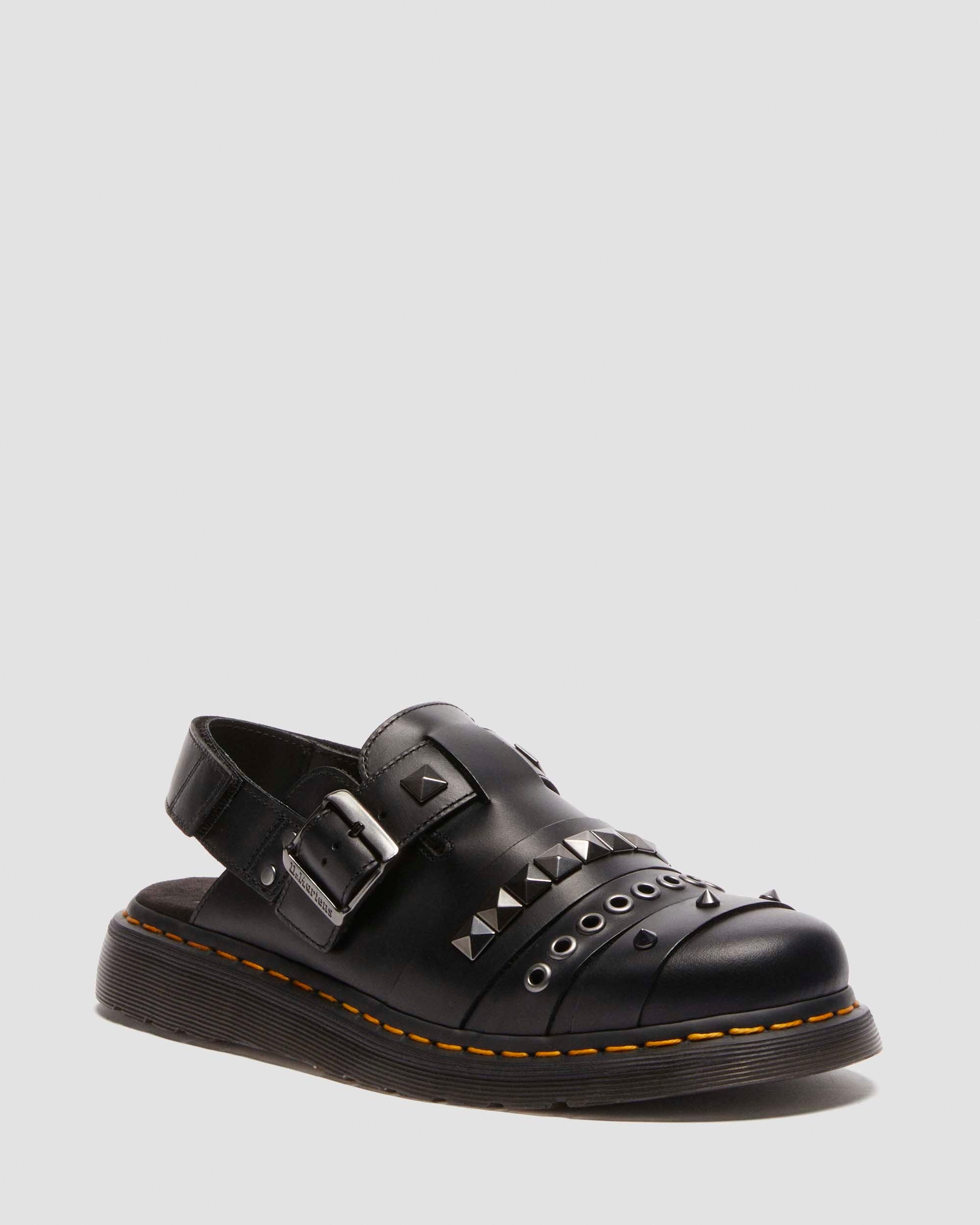 Jorge II Hardware Leather Mules - 5