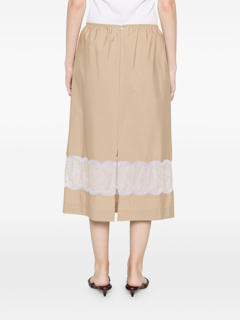 lace-trim midi skirt 4
